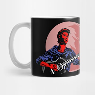 Guitar boys in a Moonlight moment Mug